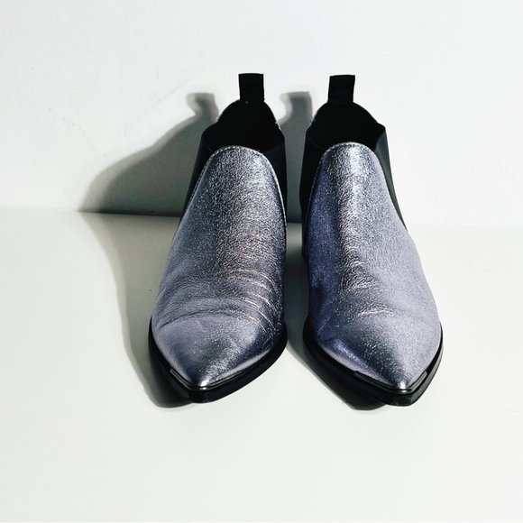 Acne Studios Jenny / Jensen metallic ankle boots size 36 - Picture 3 of 6